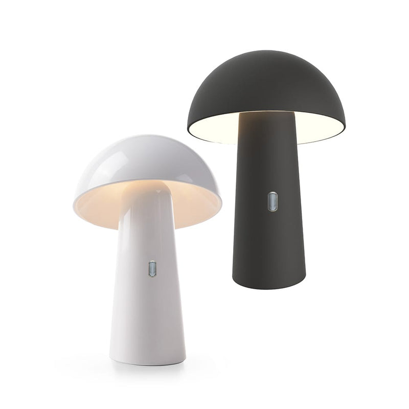 Elegance Without Cables: Shitake Table Lamp Delivers Versatile, Battery-Powered Light for Any Occasion.