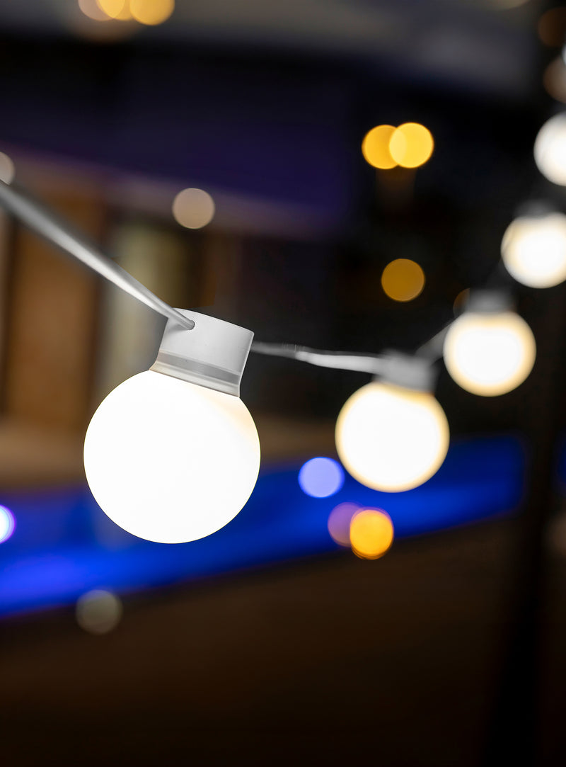 Bruna Outdoor Garland<br> Solar & Rechargeable