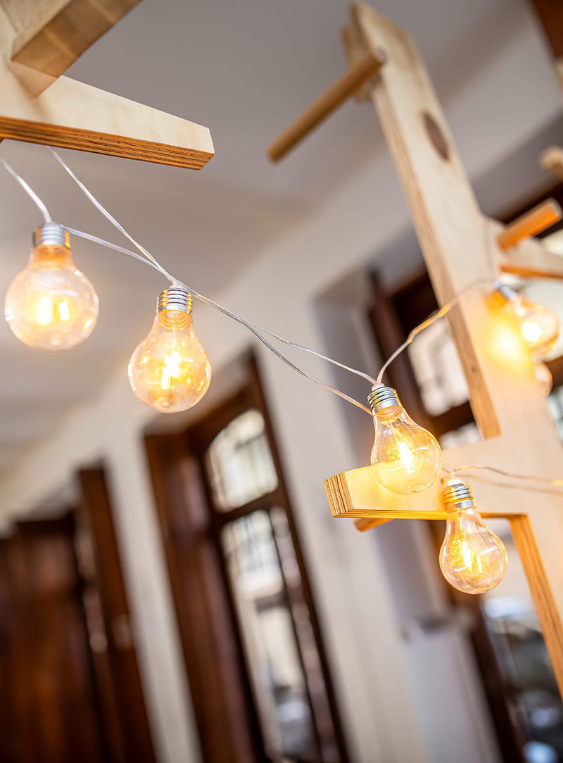 Stella Outdoor Garland<br> Solar & Rechargeable
