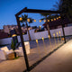 Eco-Friendly Alba Decorative Garland: Illuminate Gardens, Terraces & Parties with Solar and Rechargeable Power.