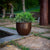 Azalea Collection by Newgarden: Elegant Round Pots & Planters with Deep Planting Space, Curved Design, and Durable Polyethylene.