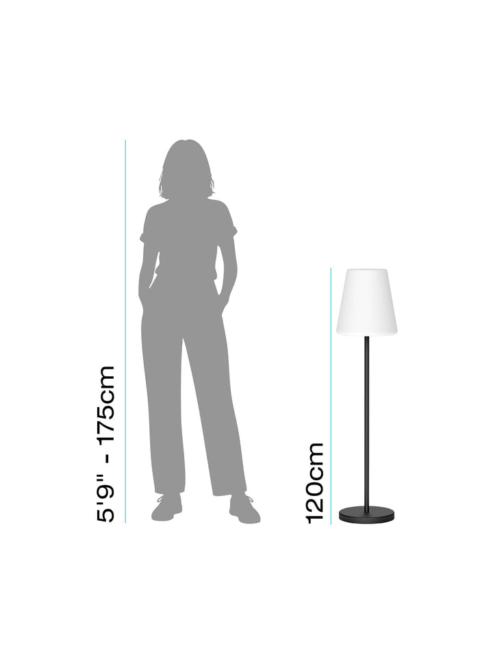 Lola Slim 120: Sleek LED Lamp for Indoors & Outdoors – Newgarden