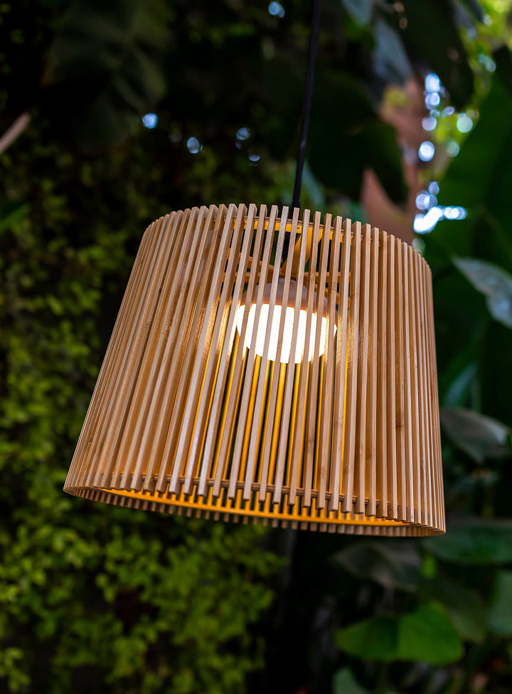 Okinawa Pendant Lamp: Bamboo Elegance for Any Space – Newgarden