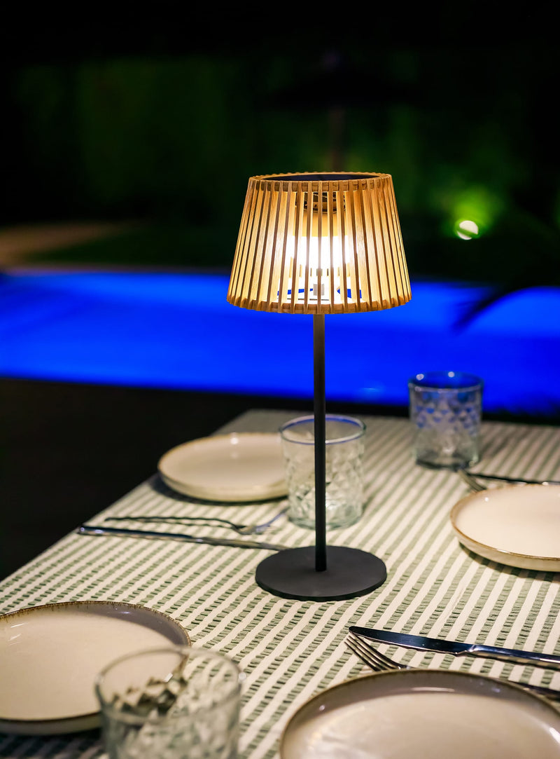 Okinawa<br> Solar & Rechargeable Table Lamp