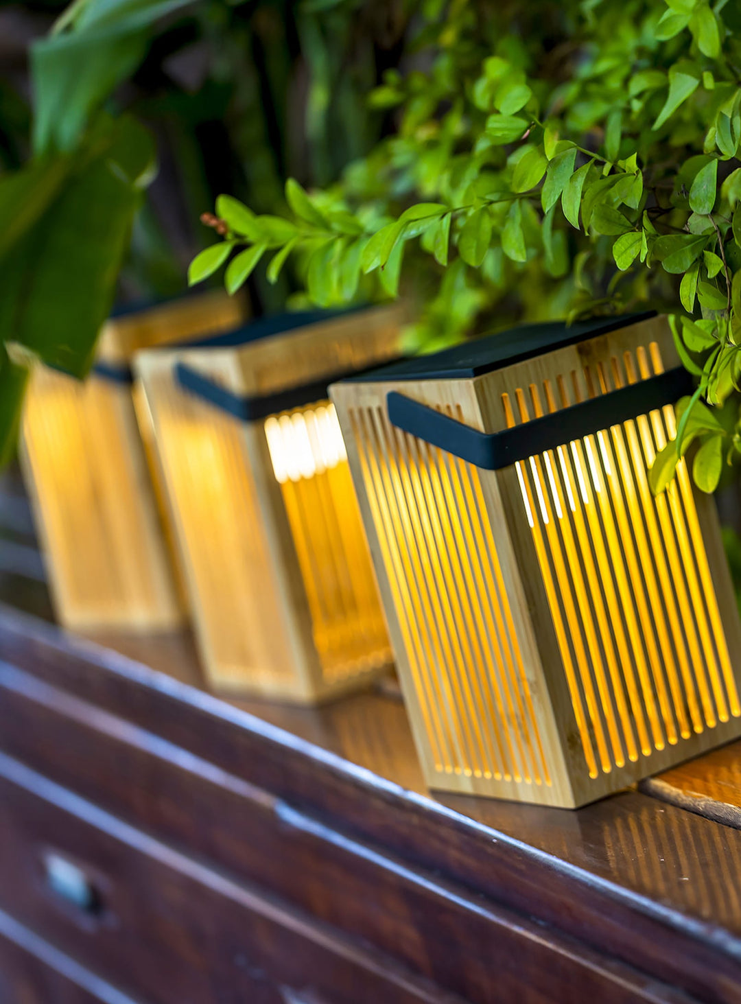 Okinawa Lantern: Bamboo Craftsmanship & Solar Elegance – Newgarden