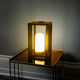 Siroco Metal Lantern by Newgarden: Seamlessly Enhance Any Space with Easy Magnet Attachment and Captivating Glow.