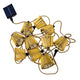 Complete Illumination Set: Okinawa Garland Offers 10+2 Bulbs and 8m Jute-Effect Rope for Versatile Outdoor Decor.