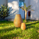 Embrace Natural Elegance: Saona 70's Wireless Design and Handwoven Charm Add Organic Grace to Homes and Gardens.
